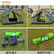 狮凯路 3-4人全自动帐篷 超轻速开 多人野营双层 CC-803第2张高清大图