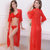 新娘红色睡衣新娘贵妃诱惑套装睡衣 透视装情趣睡衣 制服诱惑成人用品(红色)第4张高清大图