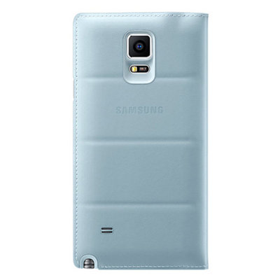 三星（SAMSUNG）原装 Note4 手机 智能保护套 月岩青 适用于三星Note4 N9100 三星Note4 N9109W 三星Note4 N9108V 三星Note4 N9106W