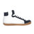 阿玛尼男式休闲鞋 Armani jeans/AJ系列男鞋 男士时尚牛皮休闲鞋81501(黑色 7.5)第2张高清大图