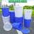 俊采云JunCaiYun100L圆形加厚分类垃圾桶 环卫塑料垃圾桶JCY-27塑料加厚水桶(军绿色 JCY-27)第2张高清大图