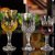 红酒杯无铅葡萄酒杯创意香槟杯钻石高脚玻璃杯子威士忌杯洋酒包邮(1号烈酒杯50ml)第3张高清大图