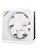 正品百探换气扇窗式排风扇家用抽风机厨房卫生间排气扇10寸单向(10寸双向 拉线开关+1.5米电源线)第5张高清大图