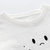 优贝宜 儿童纯棉短袖T恤 男女童白色卡通上衣 宝宝夏装简约薄99203(99203#开心笑脸 130cm)第3张高清大图