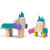 tegu积木玩具大块磁性木制玩具男孩女孩礼物创意DIY磁力积木拼装0-1-3-6-8-10岁(30件磁性木制积木，怪兽家族豆豆和塔塔)第4张高清大图
