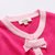 Oissie 奥伊西 1-4岁女宝宝纯棉套头毛衣上衣加毛裤(90厘米（建议18-24个月） 玫红色)第3张高清大图