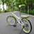 永久折叠自行车7级变速20寸快装男女士单车2013 雅途  橙色粉红绿色预售19号前发货(粉红色(碳钢车架) 20寸)第4张高清大图