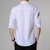 春季纯棉男士长袖衬衫韩版修身型商务休闲白衬衣男装青年衣服衬衫E905(E905白色)第3张高清大图