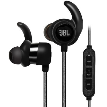 JBL Reflect Mini BT 2.0专业运动无线蓝牙耳机 入耳式手机音乐耳机(黑色)