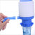 美佳多 大号家用桶装水抽水器 手动压水器上水器吸水器抽水器桶装水(蓝白色)第3张高清大图