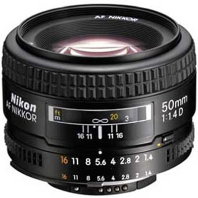 尼康（Nikon） 50mm 1.4D 镜头