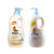 天线宝宝 洗发沐浴组合装 牛奶滋养1.2L+婴儿亲子1.2L(洗沐组合装)第2张高清大图