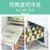 饺子盒家用水饺托盘混沌盒冰箱鸡蛋保鲜冷冻盒收纳盒子多层保鲜盒(特大号透明一层(1盒+1盖))第3张高清大图