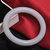梦克拉Mkela 白玛瑙手镯 平安 加厚  女款 玉髓手镯(内径约68-69mm)第4张高清大图