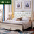 卡富丹 欧式床双人床 主卧室家具1.8M白色储物实木大床简约奢华法式婚床T510第2张高清大图