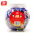 雅客网球泡泡糖520g盒装儿童零食球形夹心糖果口香糖(集锦口味 自定义)第3张高清大图