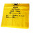 黄色加厚垃圾袋塑料袋 垃圾袋 黄色 废弃物垃圾袋(45*55cm*100只)第2张高清大图