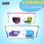 韩国Glasslock原装进口保鲜盒冰箱收纳盒玻璃密封盒大号家用冷冻保鲜盒大容量(长方形2000ml)第3张高清大图