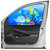 星德瑞拉(SUNDRILA) 创意卡通磁性车内车窗帘 防晒隔热可伸缩遮光板(蓝色 副驾窗单片)第4张高清大图