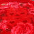 布璐 冬季加厚双层拉舍尔毛毯 11斤加大双人盖毯 婚庆毯子2.2X2.4米(1158大红)第4张高清大图
