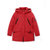 巴拉巴拉女童羽绒服中长款2018新款冬季中大童外套儿童加厚上衣女(170cm 中国红)第5张高清大图