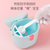 BOOUKI宝优琦 可爱便携式婴儿奶粉盒密封防潮辅食储存盒宝宝奶粉罐奶粉盒外出(450ml-橄榄绿)第4张高清大图