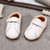 婴儿学步鞋软底1岁12个月男女宝宝牛皮透气防滑室内地板春秋款(内长14cm 棕色)第5张高清大图