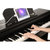 The ONE TOP1 2018版 智能钢琴 数码电钢琴 88键重锤 逐级配重 立式电子钢琴 黑色第5张高清大图