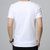 NAKECY夏季新款男士V领短袖t恤打底衫 大码男装半袖韩版修身短袖T桖男(白色 XL)第5张高清大图