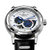 尼尚(Nesun)手表全自动机械手表镂空男表 飞轮男士手表 夜光防水男士表(黑色皮带款MN9810-GBK)第4张高清大图