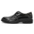 Joyson久绅男式系带百搭商务休闲皮鞋GM1201(黑色 44码)第2张高清大图