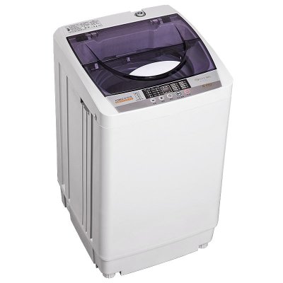 韩电(KEG) XQB62-D1518 6.2公斤 波轮全自动洗衣机 透明黑 15分钟快速洗涤