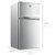 康佳（KONKA）BCD-102S 102升冷藏冷冻 小冰箱 双门双温 家用不沾地 静音节能 宿舍 康佳冰箱 厨房保鲜(白色)第2张高清大图