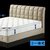 兰瑞蒂  双人席梦思床垫 加厚天然乳胶床垫 独立弹簧1.5 1.8米折叠(（1.5*1.9）一体式床垫)第3张高清大图