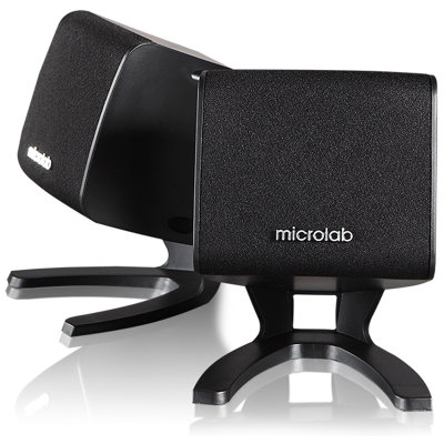 麦博（microlab） M108 2.1有源多媒体音响 电脑音箱 笔记本迷你小重低音炮【真快乐自营 品质保障】