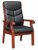 巢湖华美HM-Y457实木会议椅舒适久坐办公室办公椅(红胡桃色 实木办公椅)第2张高清大图