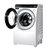 Panasonic 松下 XQG70-V75GS滚筒洗衣机7kg全自动变频电机 （银色）第4张高清大图