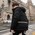 富贵鸟棉衣男士外套2021新款冬季衣服韩版潮流面包羽绒棉服(黑色 XL)第2张高清大图