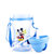 迪士尼防漏吸管杯背带男女儿童水壶学生饮水杯 包邮(5687蓝色米奇)第4张高清大图