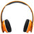 冲击波（shockwave） SHB-906BH 包耳头戴式蓝牙耳机 HiFi立体声 可折叠 内置麦克风 甜蜜橙第2张高清大图