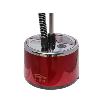 好美特(hometop)蒸汽挂烫机 LS-616E(红色)(高品质的豪华挂烫装备,6档多功能遥控器,液晶面板显示,超强支架及多种配套熨烫配件)