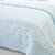 北极绒家纺 床上用品 磨毛印花羽丝绒可水洗被空调被 夏被 四季被 被芯 被子 特价（蓝色）（150x200cm）第2张高清大图