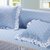 居家爱家纺 加厚沙发套 全盖式沙发垫 沙发垫 沙发保护坐垫(蔚蓝 215*300cm三人沙发套)第2张高清大图