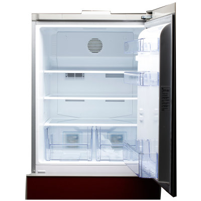 BEKO CNE34220GRD冰箱 285升欧洲原装进口风冷无霜电脑温控 龙纹彩晶面板 三门冰箱（红色）