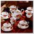 骨瓷欧式茶具15头景德镇陶瓷器英式下午茶咖啡具套装杯子碟子(英式15头铂金套装 15件)第5张高清大图