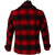 SPORTICA  格纹优雅简约男士外套 时尚厚实保暖 男装 风衣(红色 XL)第3张高清大图