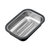 阿萨斯 不锈钢水槽沥水盆盘沥水篮水果蔬菜洗菜篮洗菜盆 水槽配件(34*27CM)第5张高清大图