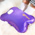 米尼miny 电热水袋暖手宝暖水袋电暖宝暖手宝电暖袋防爆充电双插手(紫色)第5张高清大图