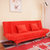 一米色彩 简易沙发折叠沙发床多功能两用双人单人小户型布艺沙发午休床懒人沙发(蓝白格子绒布 1.2米)第5张高清大图
