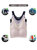 无痕内衣女薄款全罩杯防下垂大胸显小胸防震跑步背心式运动文胸罩(肤色+肤色 2XL（适合110-130斤）)第3张高清大图